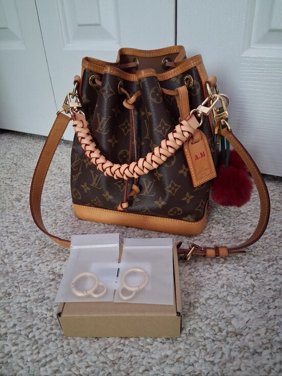 No brand Handbags - Genuine Vachetta Leather Braided Handle